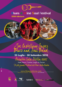 Locandina BLUES & WINE festival 2025